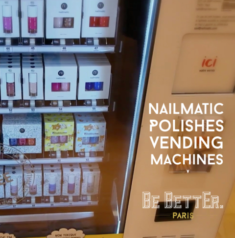 Nailmatic Polishes up the Parisian Vending Machine (Sous-titres en Français)